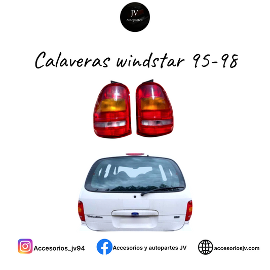 Par de calaveras para windstar 95-98