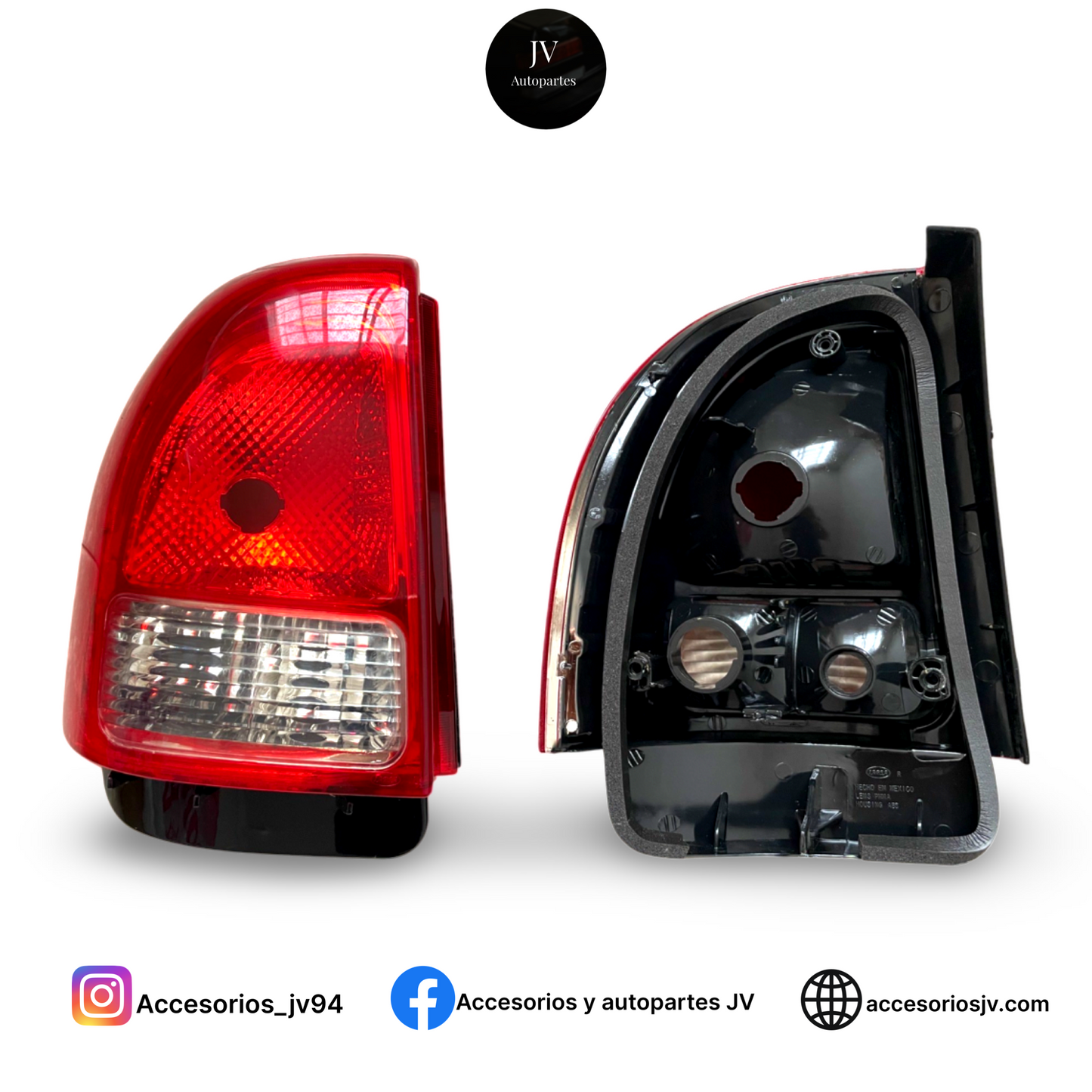 Par de calaveras para Chevy monza C3 2009-2012